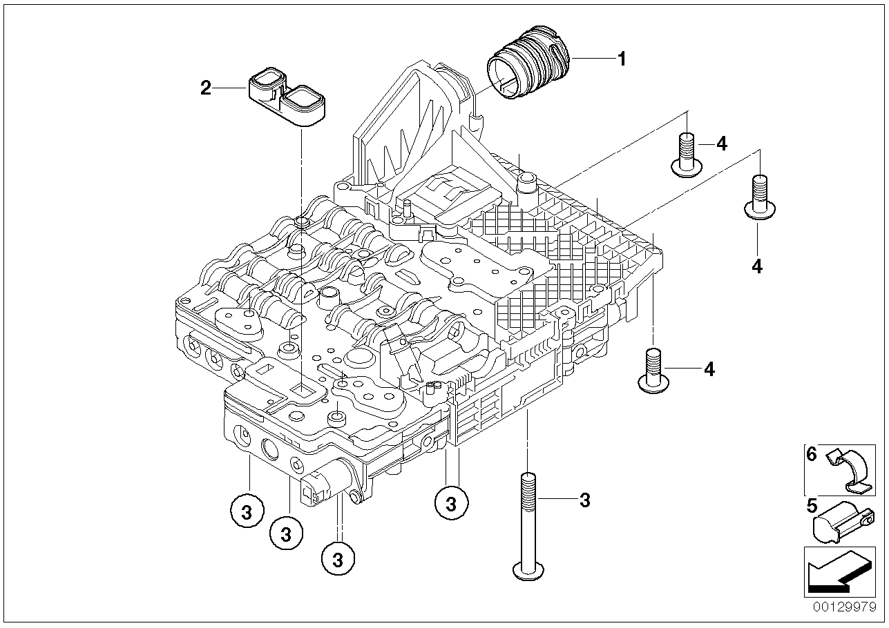 BMW 24 34 7 588 725 - Pistiku kest, automaatkäigukasti juhtpult onlydrive.pro