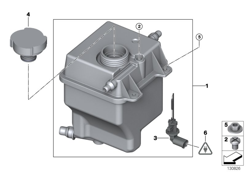 BMW 17117639022 - Sealing Cap, coolant tank onlydrive.pro