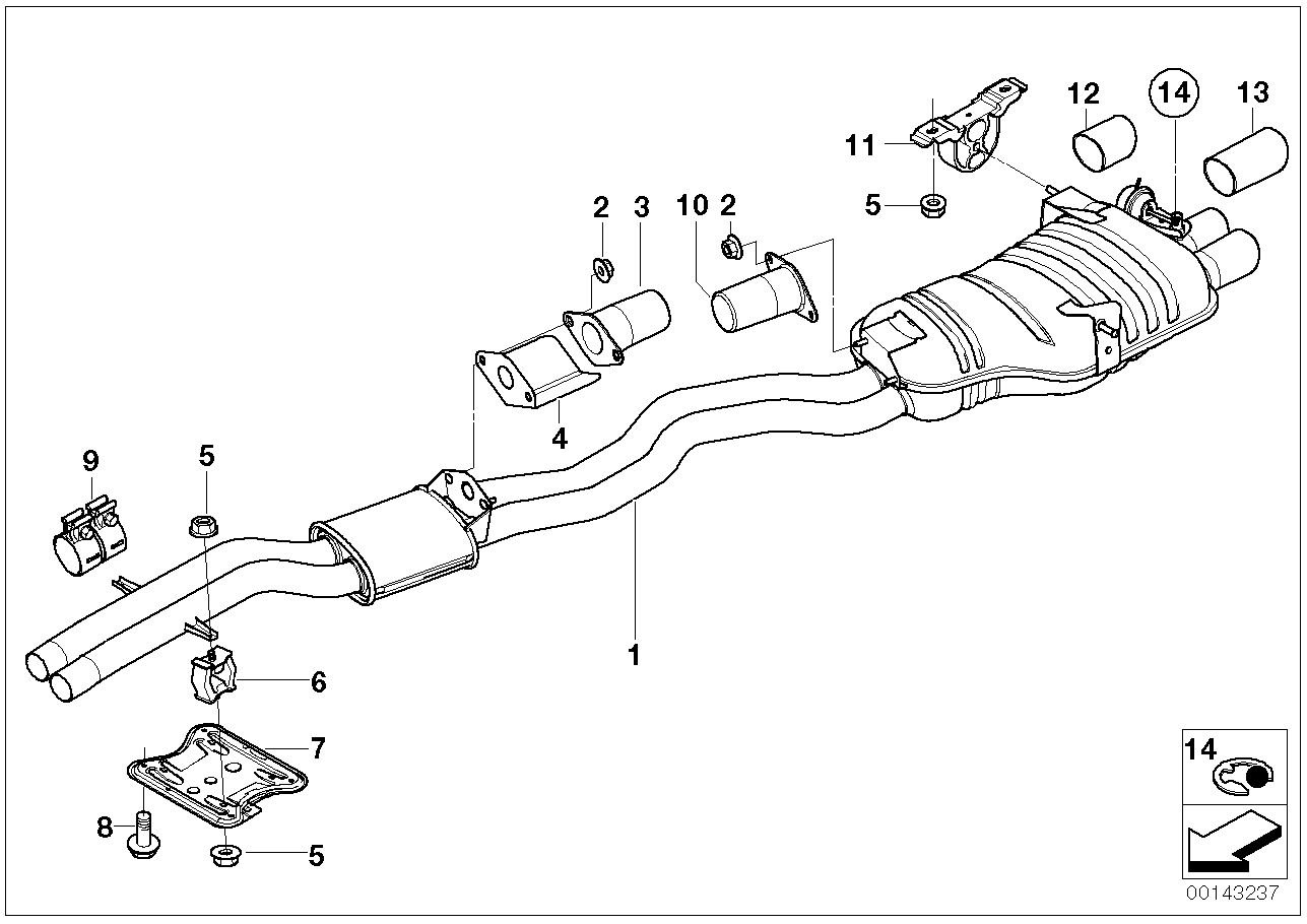 BMW 18 20 7 503 246 - Bearing Bush, stabiliser onlydrive.pro