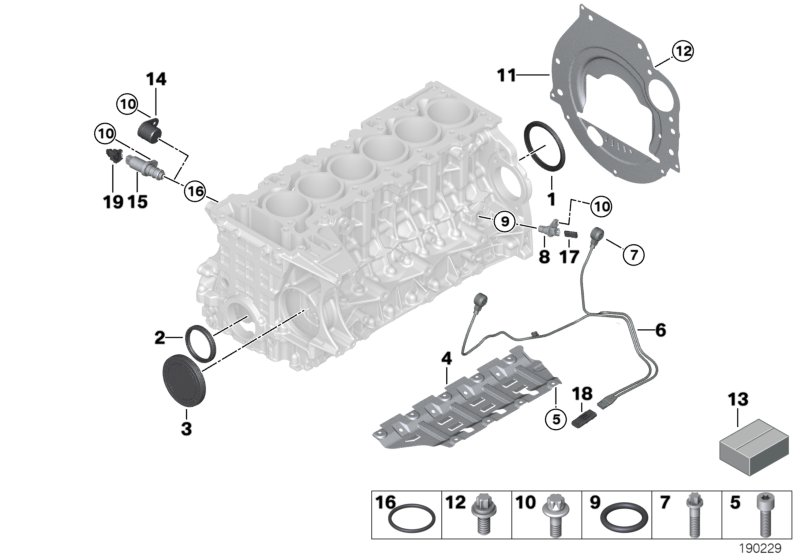 BMW 11 11 7 587 168 - Vārpstas blīvgredzens, Kloķvārpsta onlydrive.pro