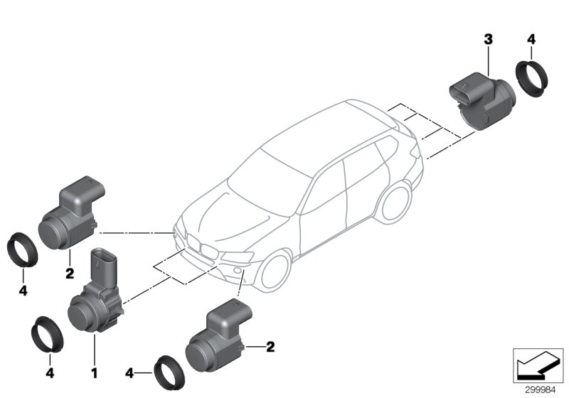 BMW 66 20 9 142 219 - Sensor, parkimisabi onlydrive.pro