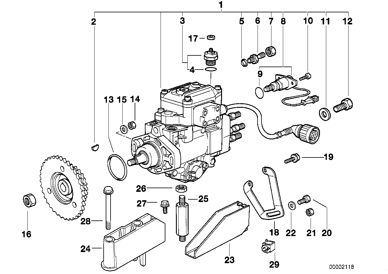 BMW 13512243295 - Fuel Cut-off, injection system onlydrive.pro