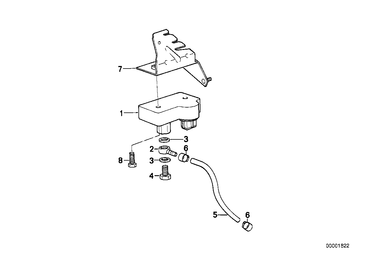 BMW 13 62 2 244 674 - Sensor, boost pressure onlydrive.pro