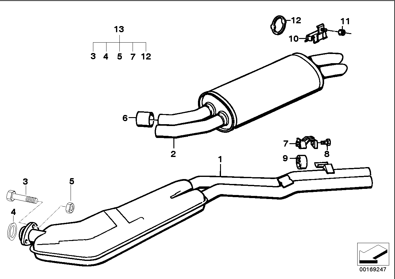 BMW 18.20.7.791.251 - Vamzdžių sujungimas, išmetimo sistema onlydrive.pro