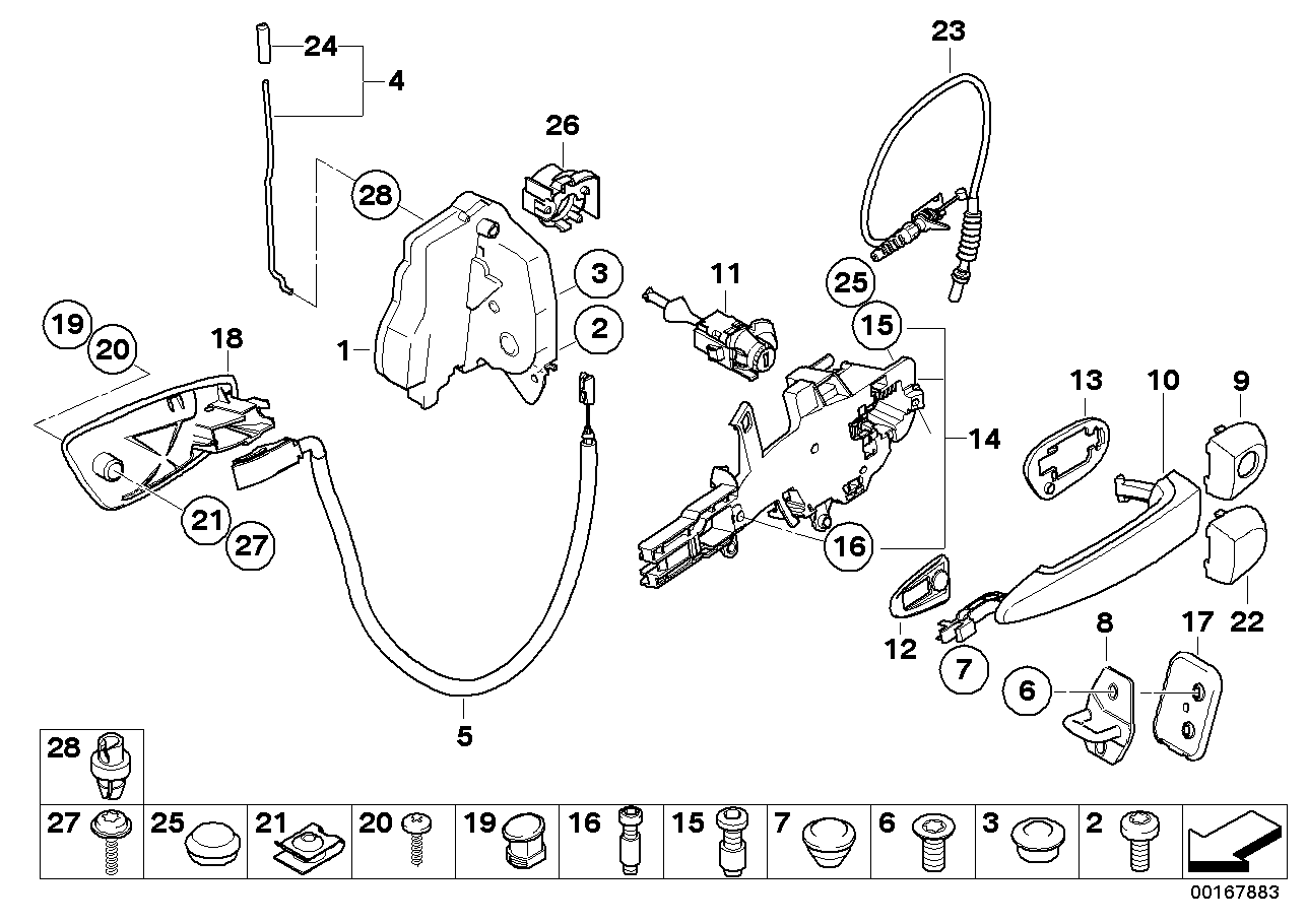 BMW 51217229455 - Замок двери onlydrive.pro