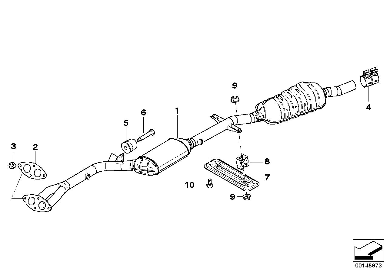 BMW 18 30 1 737 774 - Гайка onlydrive.pro