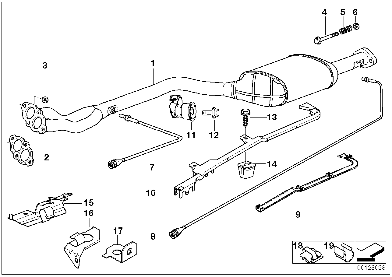 BMW 11 78 1 739 845 - Oxygen, Lambda Sensor onlydrive.pro