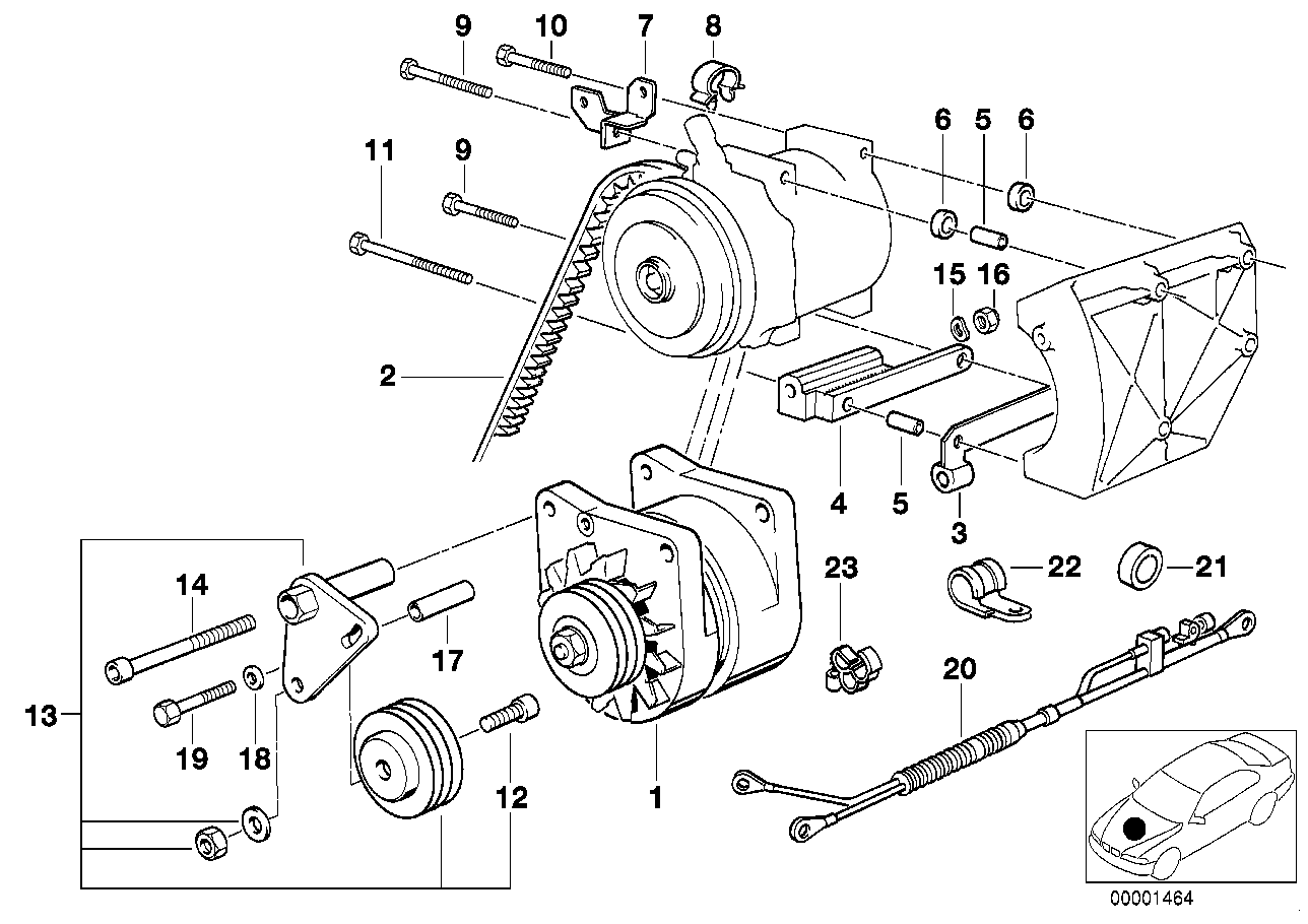 BMW 07 11 9 931 044 - Poveržlė onlydrive.pro