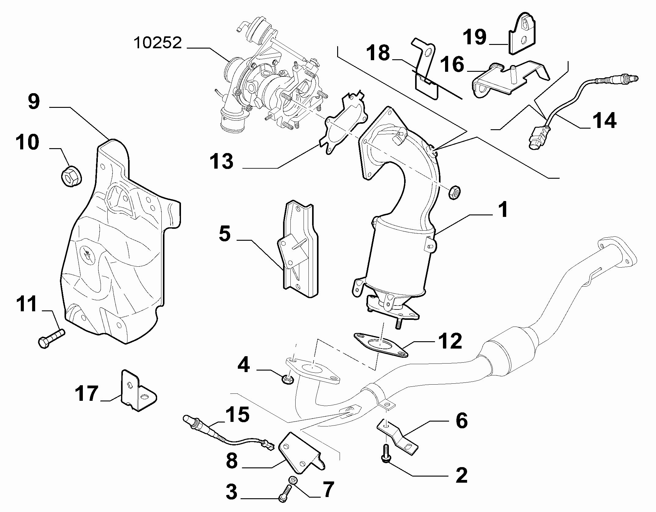 FIAT 46762653 - Oxygen, Lambda Sensor onlydrive.pro