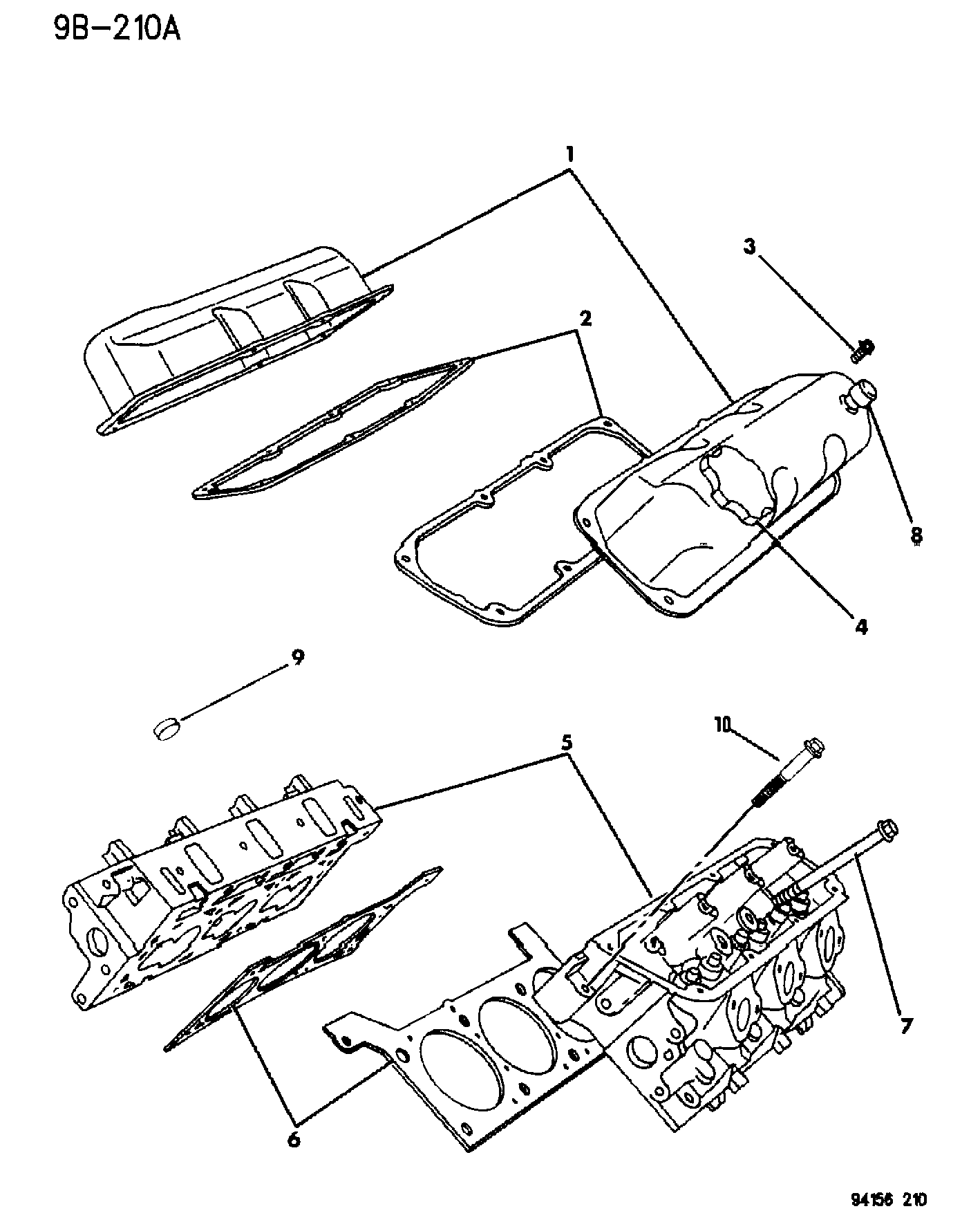 Land Rover 444 8007 - Gasket, cylinder head cover onlydrive.pro