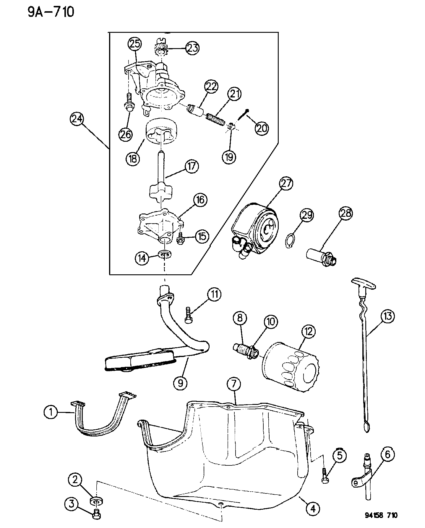 Chrysler 474 0294 - Tihend,õliradiaator onlydrive.pro