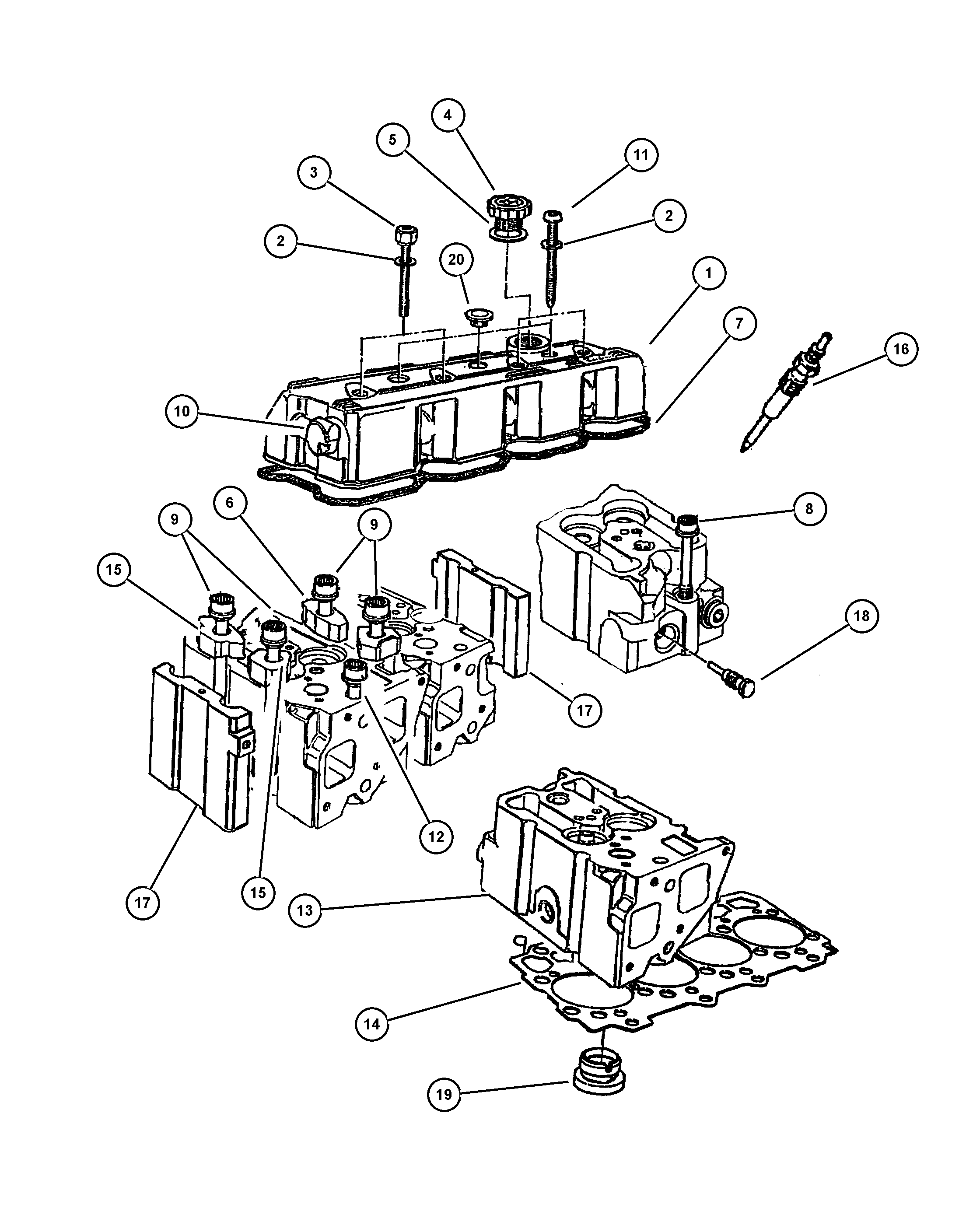 FORD 5014 059AA - Прокладка, головка цилиндра onlydrive.pro