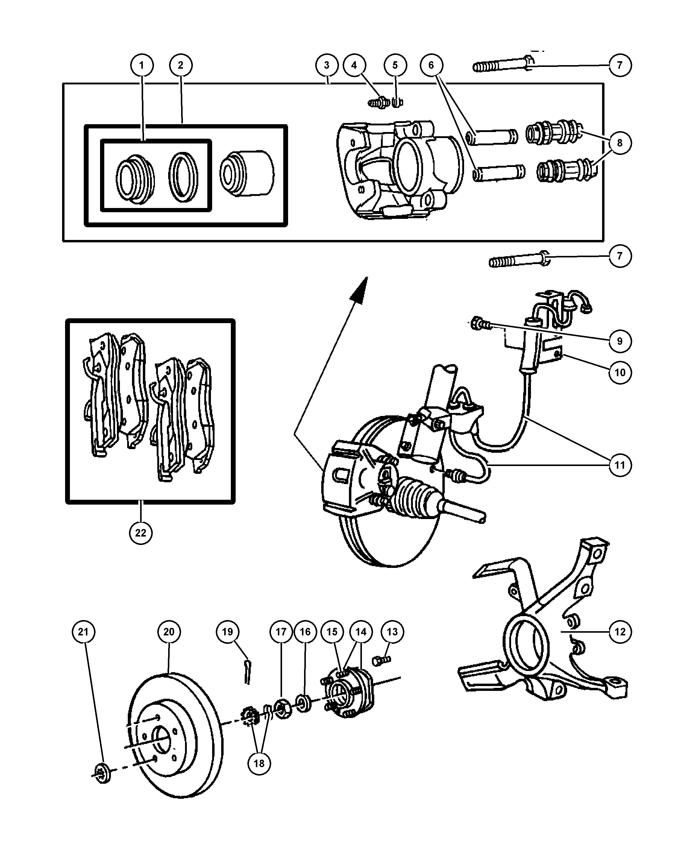 Chrysler 4721 820AE - Тормозной диск onlydrive.pro