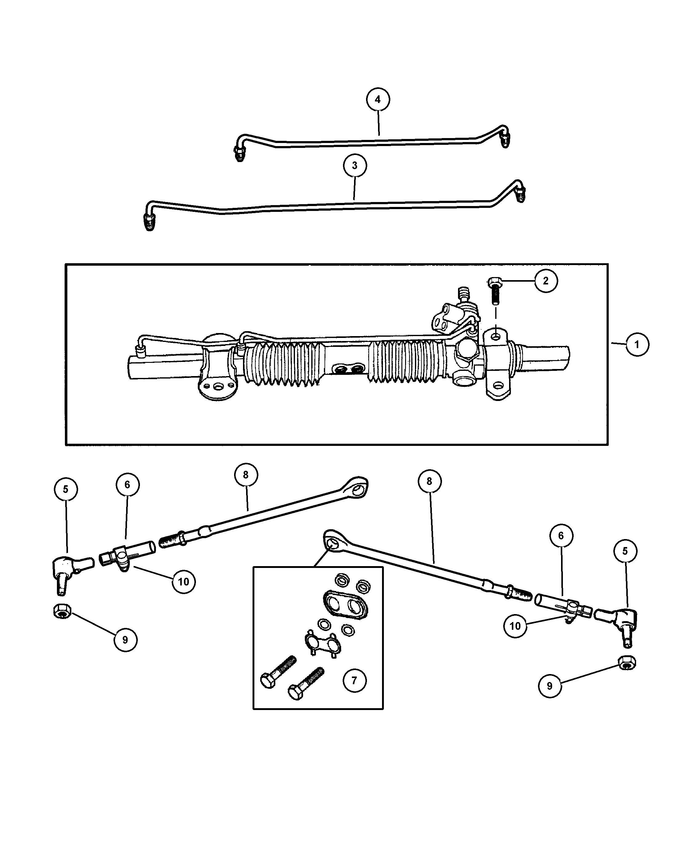 Chevrolet 5086 282AA - Tie Rod End onlydrive.pro