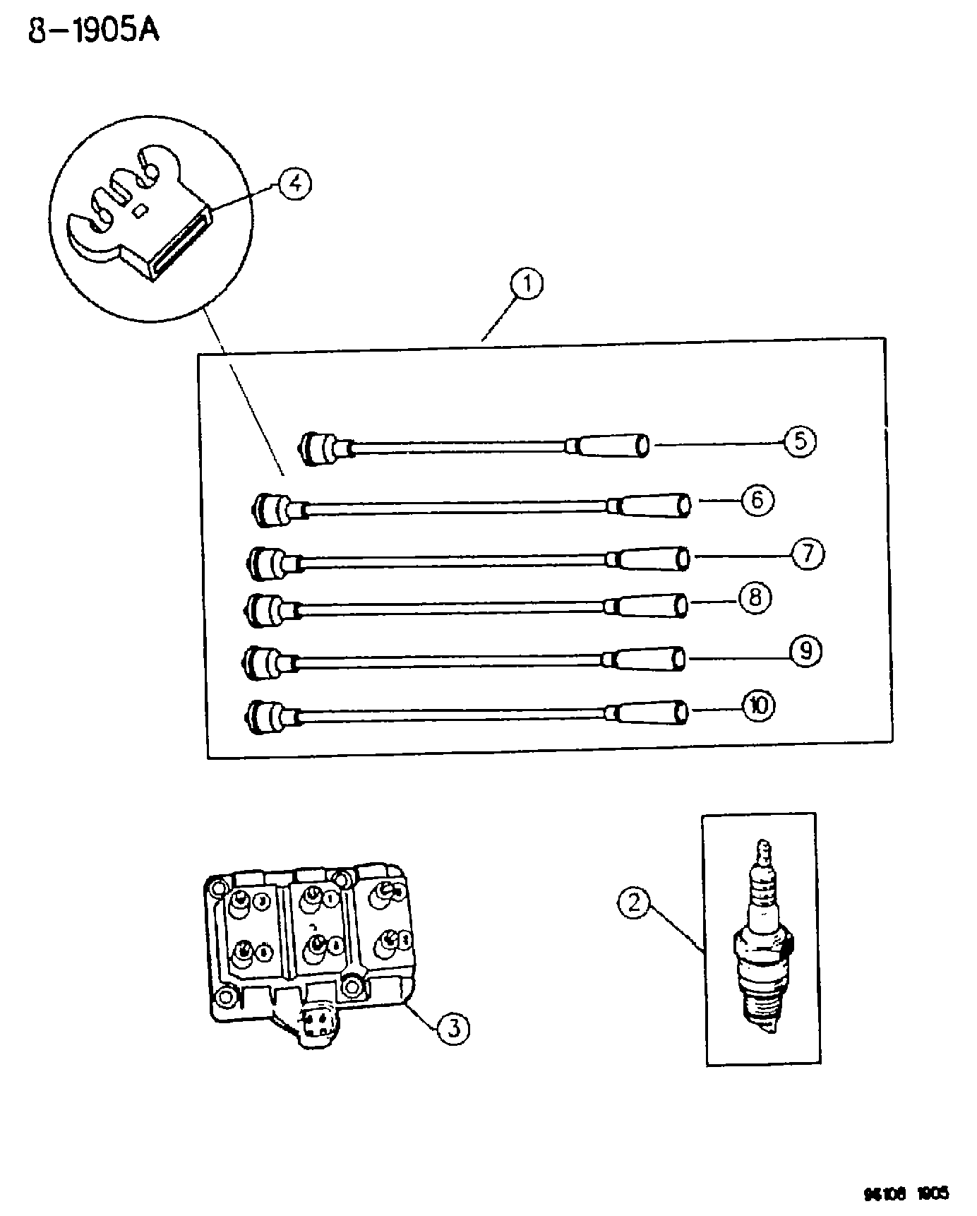 Chrysler 472 7114 - Aizdedzes svece onlydrive.pro