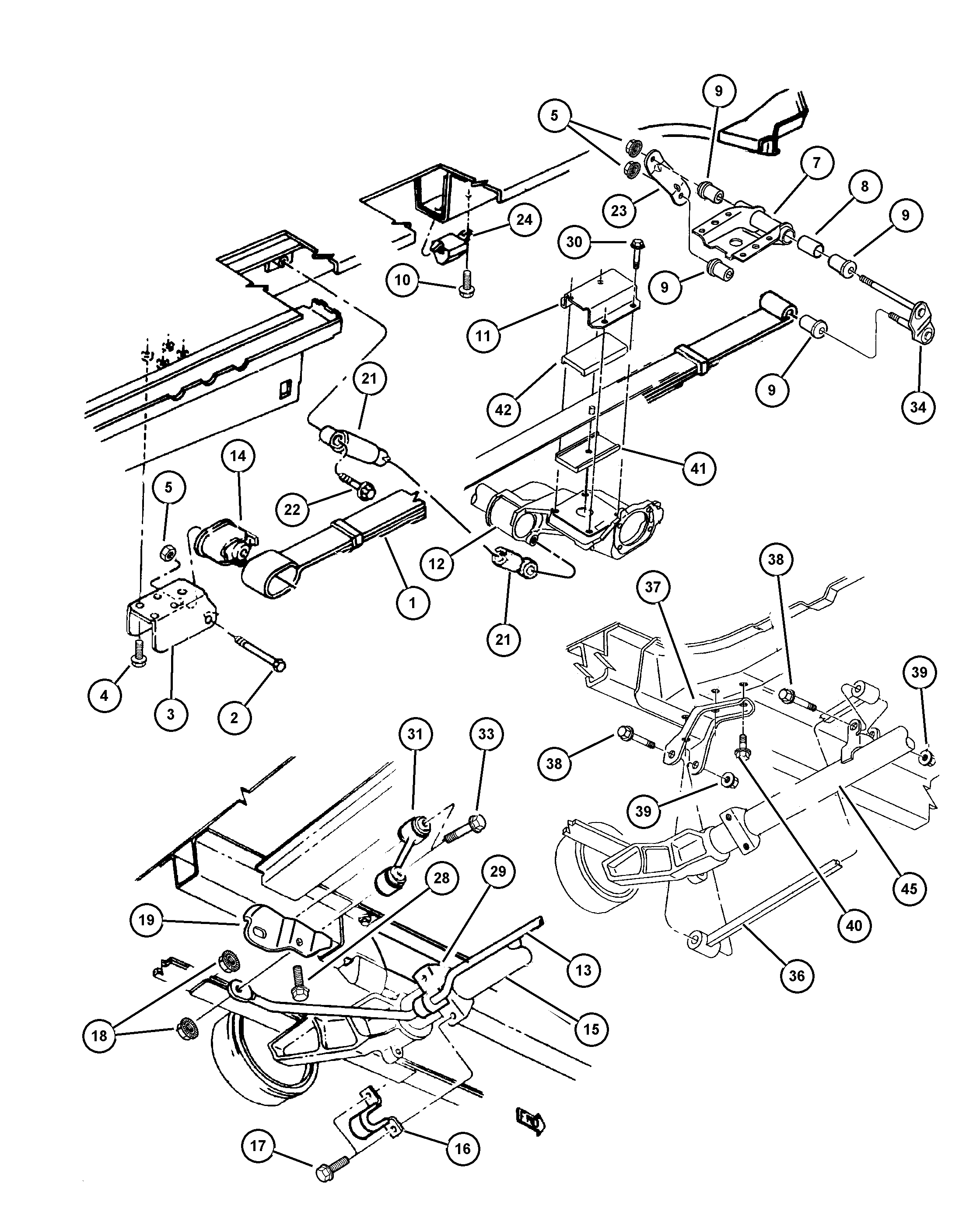 Chrysler 4684 681AB - Amortizatorius onlydrive.pro