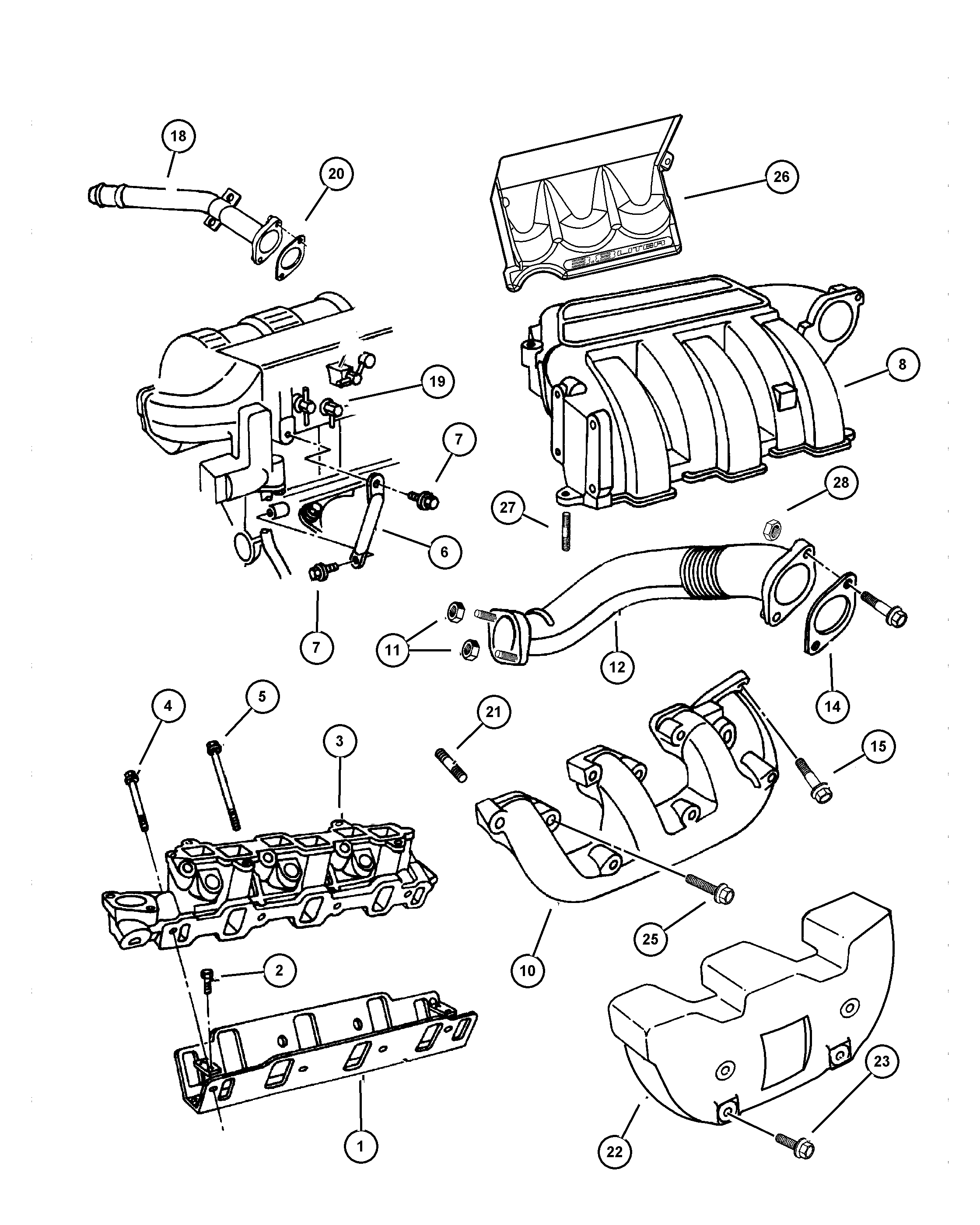 Chrysler 469 4348 - Tihend,sisselaskekollektor onlydrive.pro