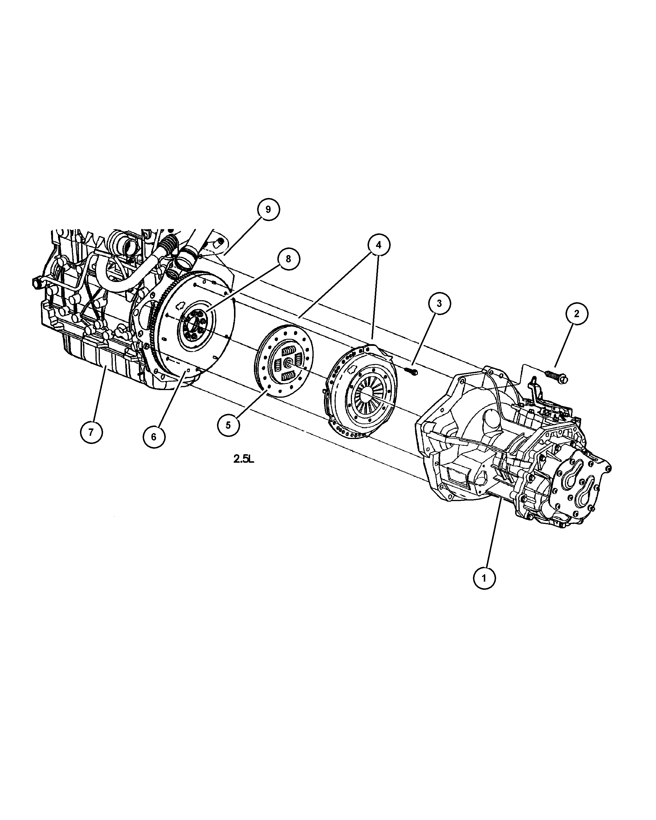 Chrysler 5069 000AD - Clutch Kit onlydrive.pro