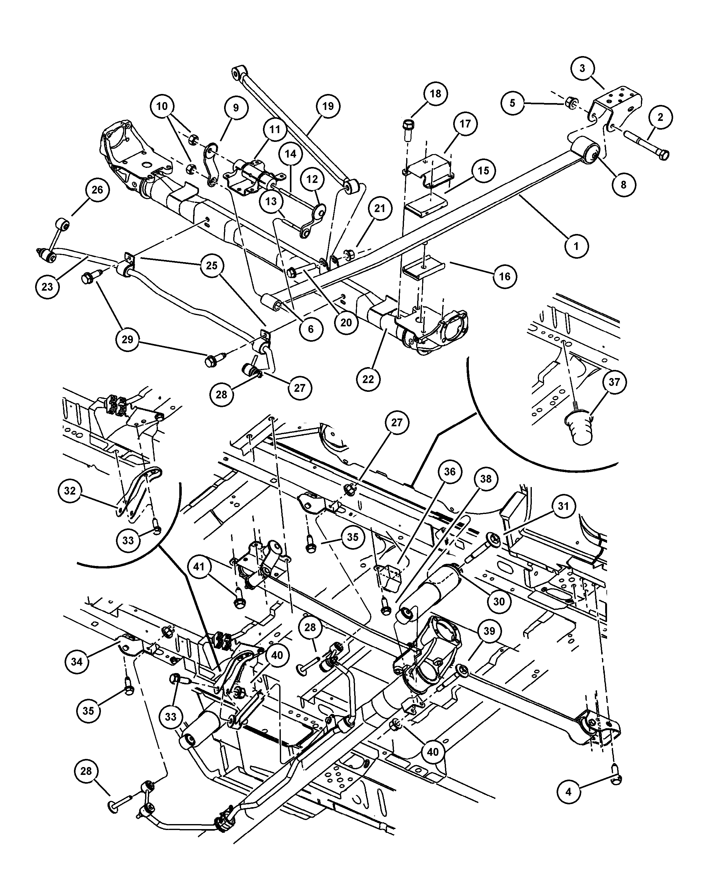 Chrysler 4743 222AA - Amortizatorius onlydrive.pro