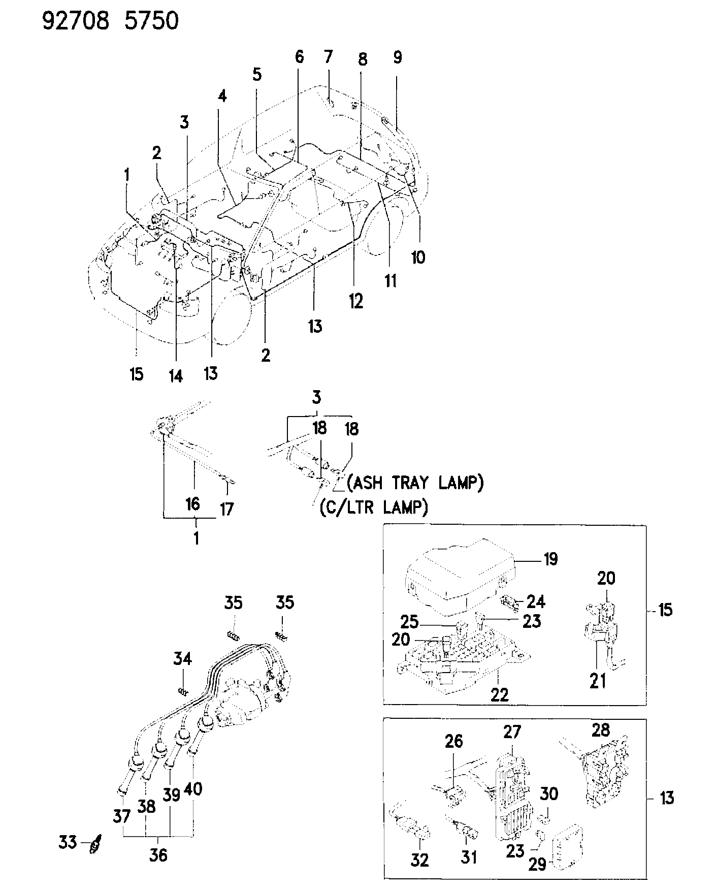 Chrysler MS85 1572 - Wiring harness, 35 vista (cz), 1994: 004 pcs. onlydrive.pro