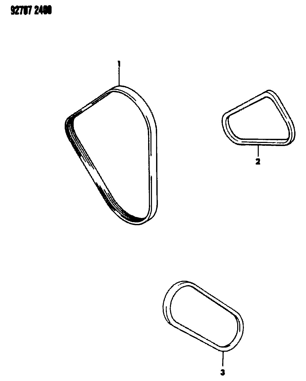 Mitsubishi MD10 6658 - Ķīļrievu siksna onlydrive.pro