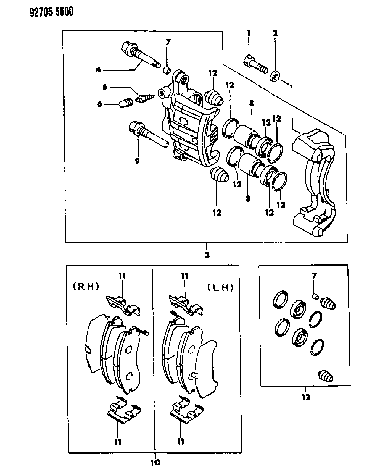 Mitsubishi MB85 8584 - Bremžu uzliku kompl., Disku bremzes onlydrive.pro