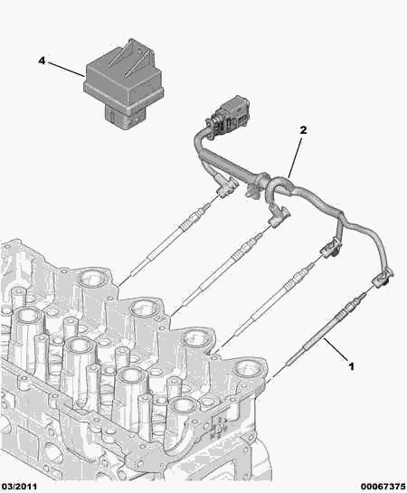 CITROËN 5960.F9 - Glow Plug onlydrive.pro