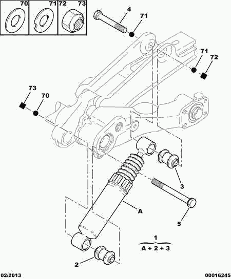 CITROËN 5206 N5 - Shock Absorber onlydrive.pro