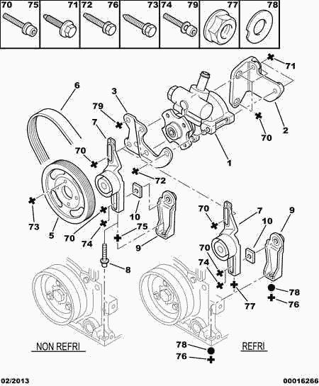 PEUGEOT 5750.SE - Power steering pump: 01 pcs. onlydrive.pro