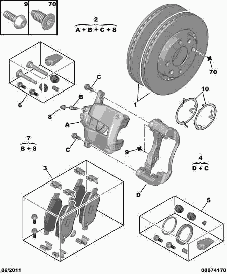 CITROËN E169142 - Brake Disc onlydrive.pro