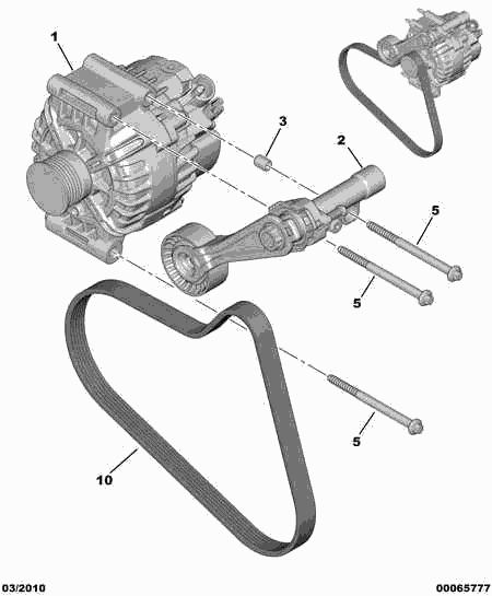 PEUGEOT 5705.NR - Alternator onlydrive.pro