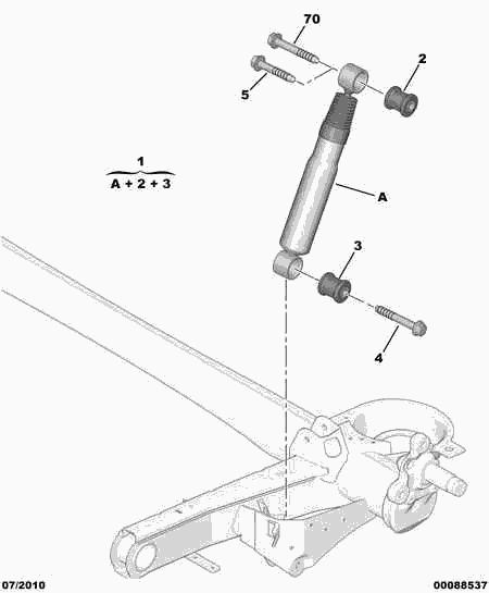 CITROËN 5206 VR - Amortizatorius onlydrive.pro