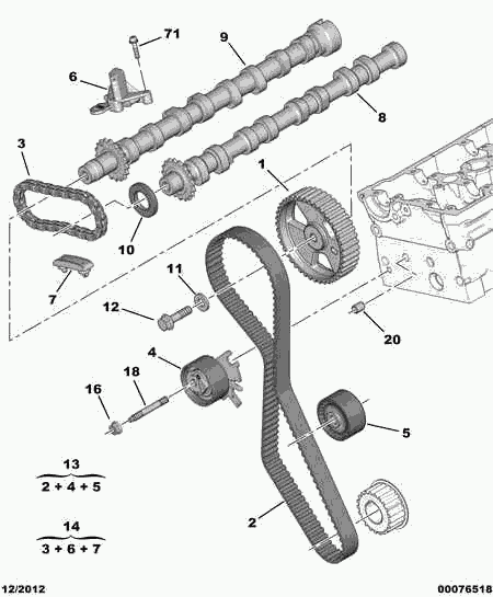 PEUGEOT 0829.G1 - Tensioner Pulley, timing belt onlydrive.pro