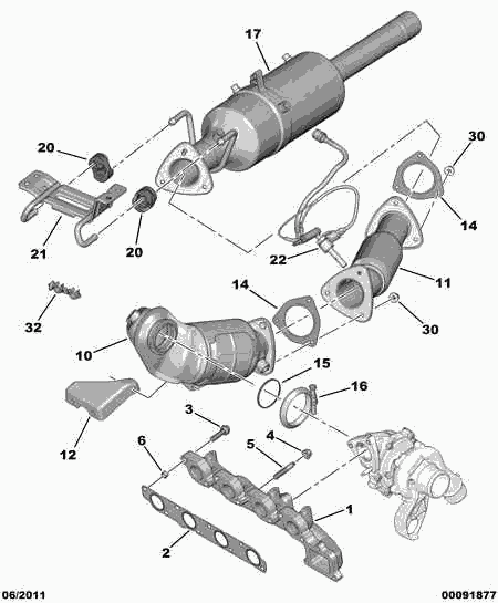 PEUGEOT 1755 S9 - Bearing Bush, stabiliser onlydrive.pro