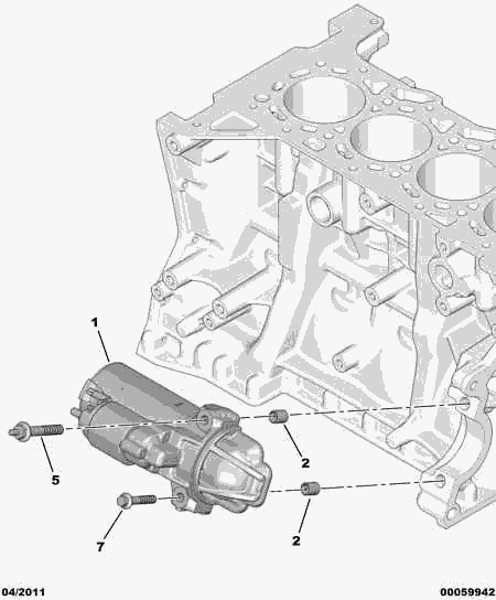 PEUGEOT 96 750 925 80 - Starter onlydrive.pro