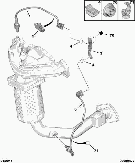 PEUGEOT (DF-PSA) 1618 AN - Oxygen, Lambda Sensor onlydrive.pro