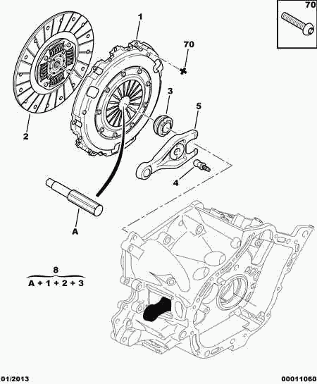 PEUGEOT 2055.FR - Clutch Disc onlydrive.pro