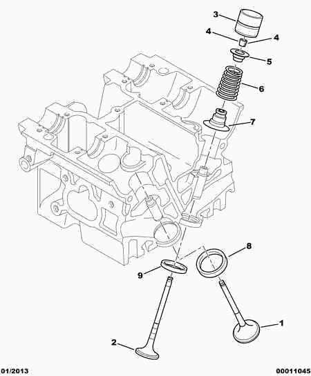 CITROËN 0942.48 - Tappet / Rocker onlydrive.pro