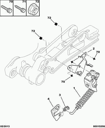 PEUGEOT 4861 84 - Brake Power Regulator onlydrive.pro