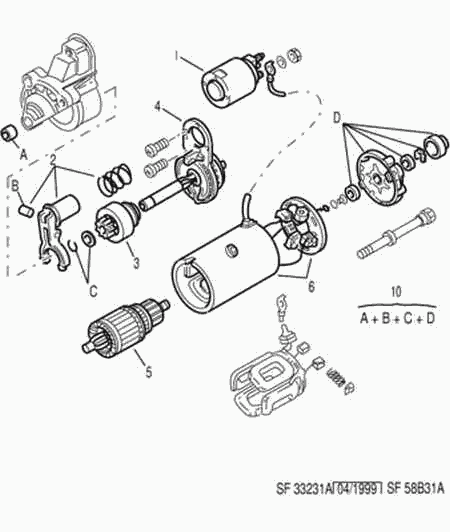 CITROËN 5835 C3 - STARTER-MOTOR DRIVE onlydrive.pro