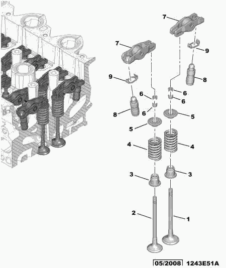 CITROËN 0903.J1 - Finger Follower, engine timing onlydrive.pro