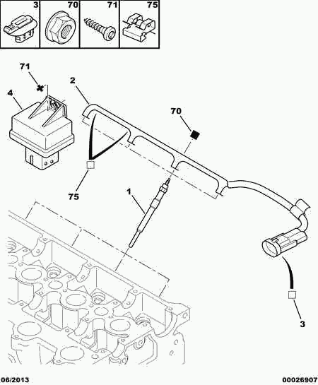 CITROËN 5981.40 - Control Unit, glow plug system onlydrive.pro