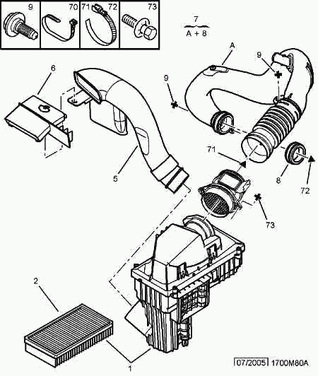 CITROËN 1444 EW - Air Filter, engine onlydrive.pro