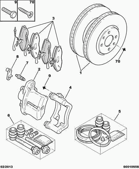 RENAULT 4251 44 - Brake Pad Set, disc brake onlydrive.pro