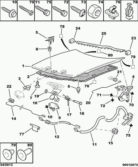 DAEWOO 96 144 934 - Bonnet: 01 pcs. onlydrive.pro