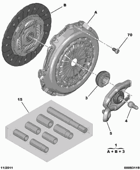 PEUGEOT 16 078 704 80 - Clutch Kit onlydrive.pro