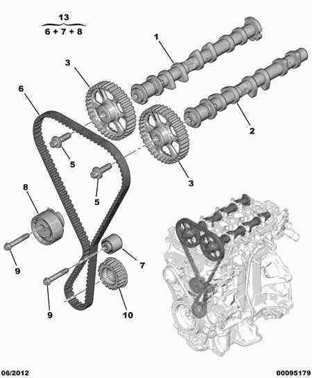 Opel 16 088 875 80 - TIMING BELT onlydrive.pro