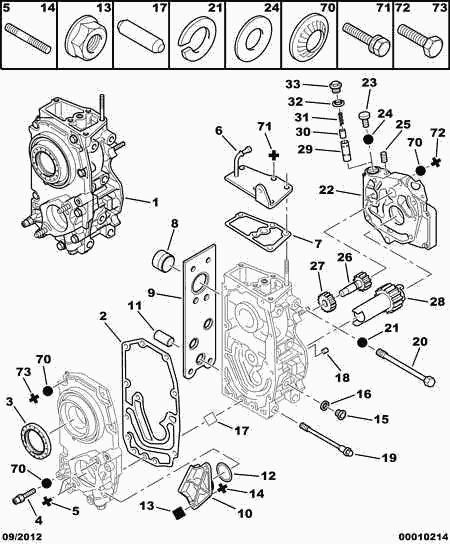 CITROËN 1024 09 - Vārpstas blīvgredzens, Degvielas augstspiediena sūknis onlydrive.pro