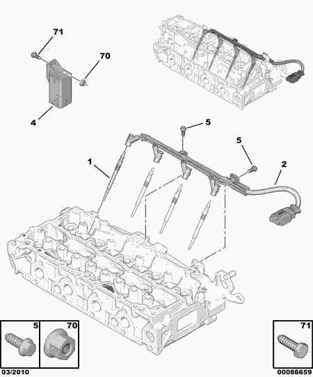 CITROËN 98 024 240 80 - Control Unit, glow plug system onlydrive.pro