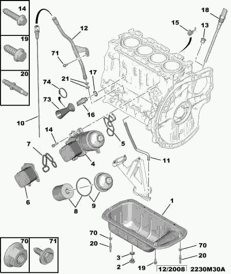 FIAT 1103 P0 - Alyvos aušintuvas, variklio alyva onlydrive.pro